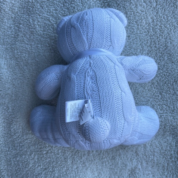 Baby Mode argle sweater pattern white teddy bear - Picture 4 of 8